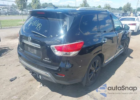 2014 Nissan Pathfinder Platinum from USA, damaged, VIN 5N1AR2MMXEC617233